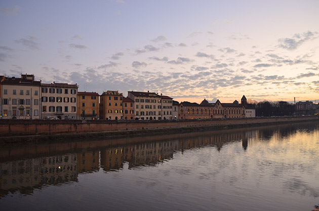 Fiume Arno (II). Pisa, 2015. Fuente: www.ritapouso.com
